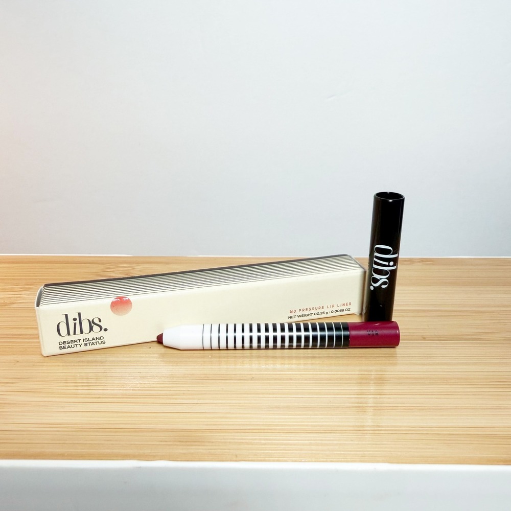 Dibs Beauty No Pressure Lip Liner Shade 6 Last Word Deep Berry Plum Retractable